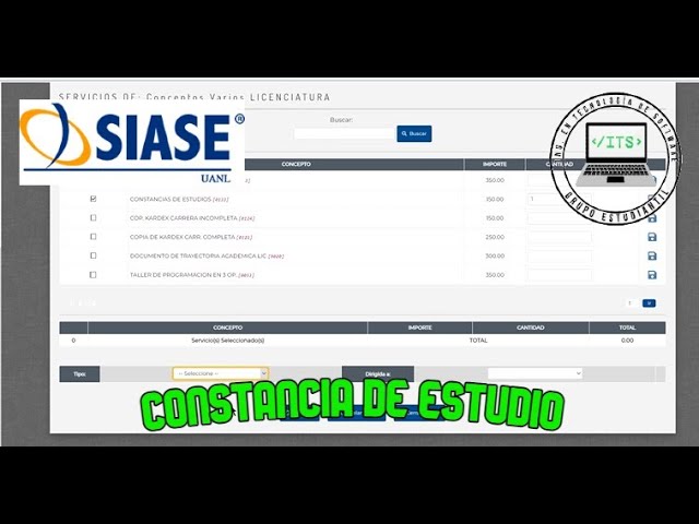 como solicitar una constancia de estudios
