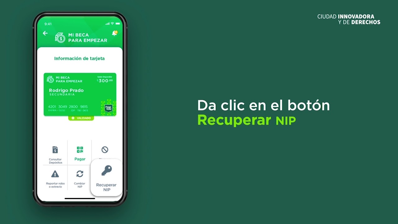 mi beca para empezar cambio de nip