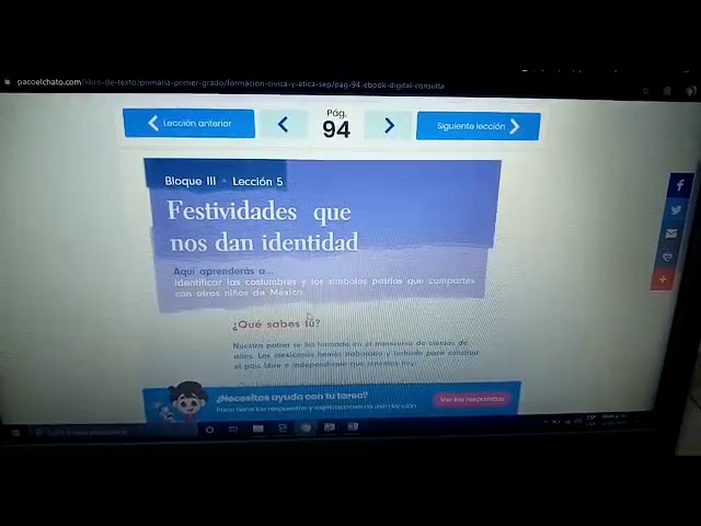 actividades de formacion civica y etica para primaria