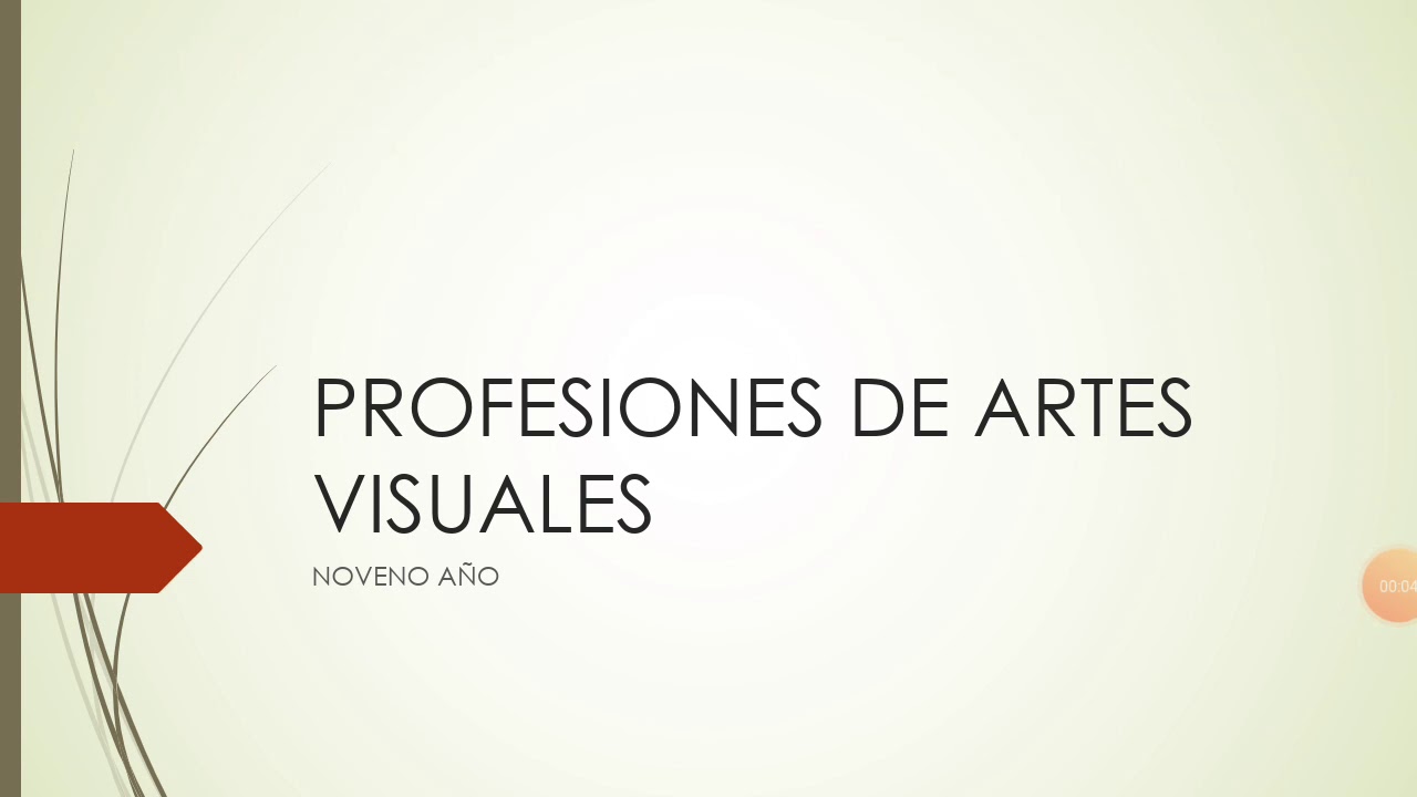 campo de trabajo de artes visuales