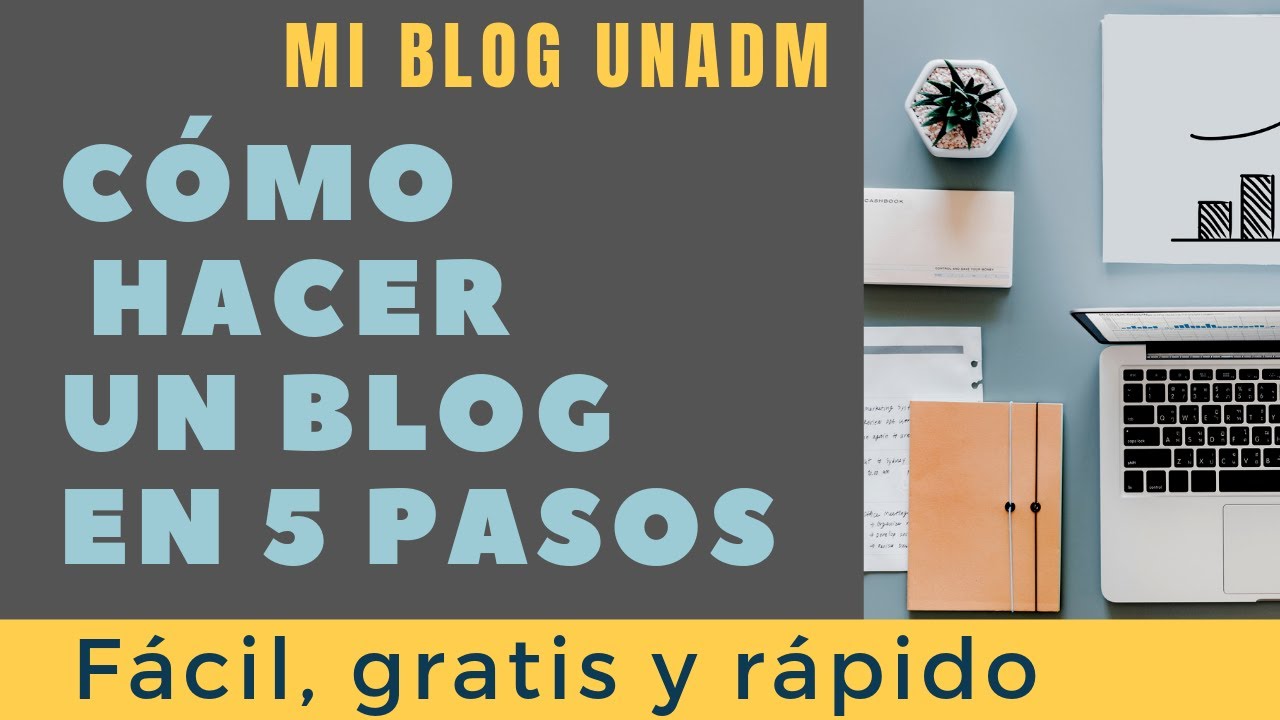 como crear un blog en unadm