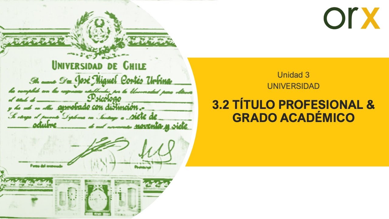 cual es el folio del titulo profesional