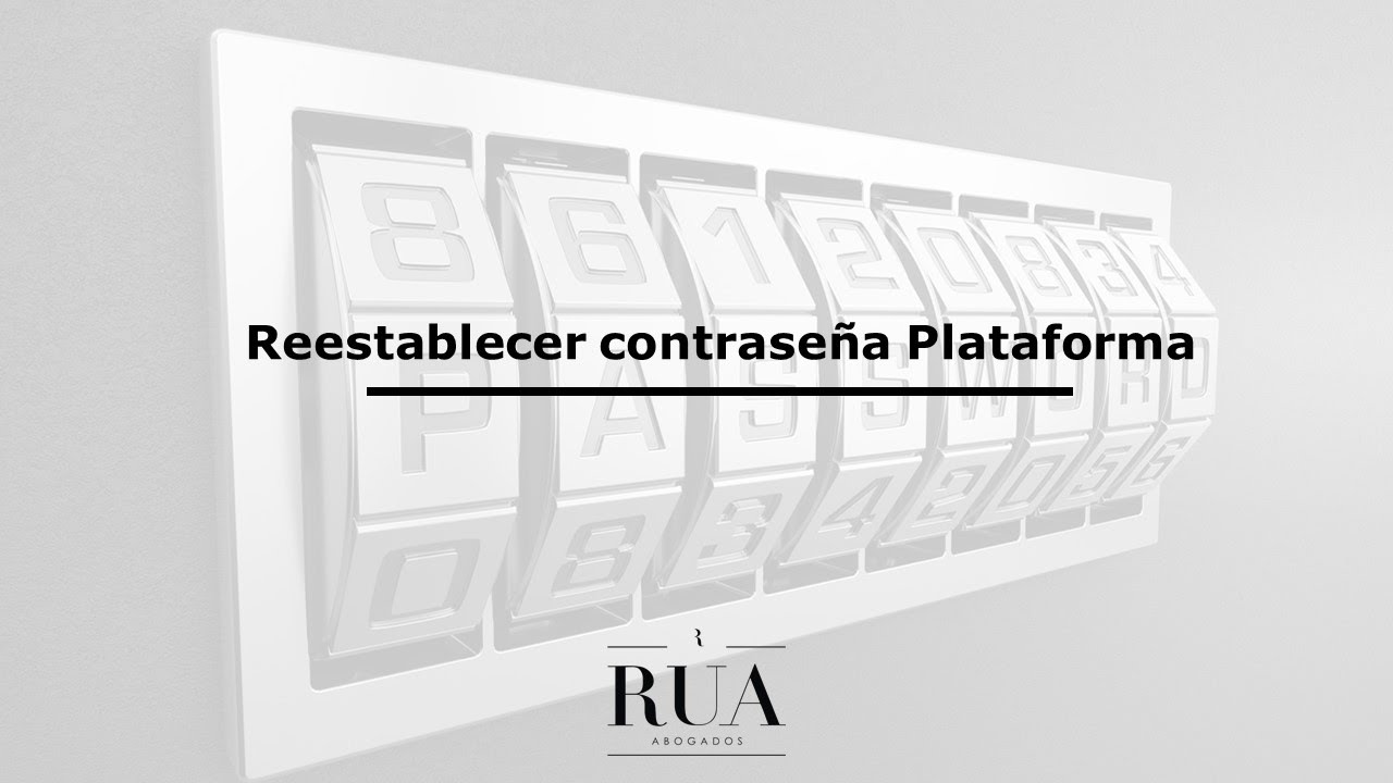 cual es el rua y la contraseña