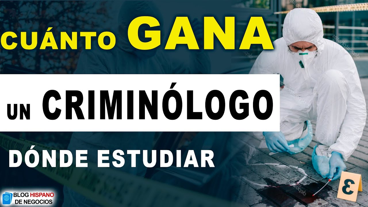 sueldo de un criminologo en estados unidos