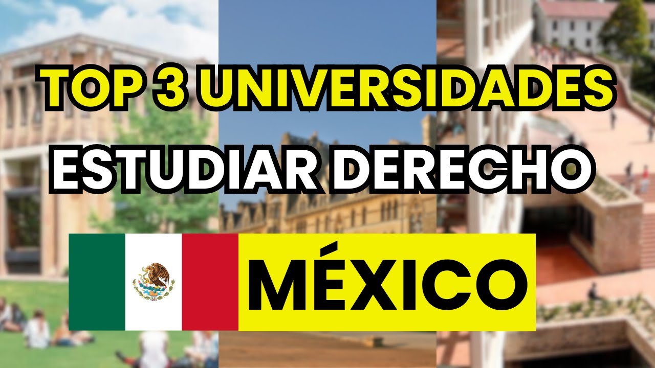 universidades para estudiar derecho en cdmx