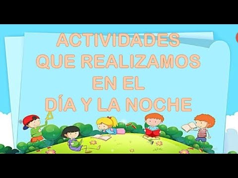 actividades que se hacen en el dia