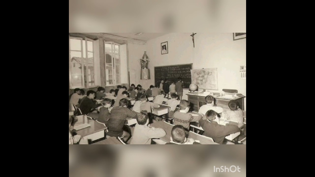 como era la escuela en los años 80