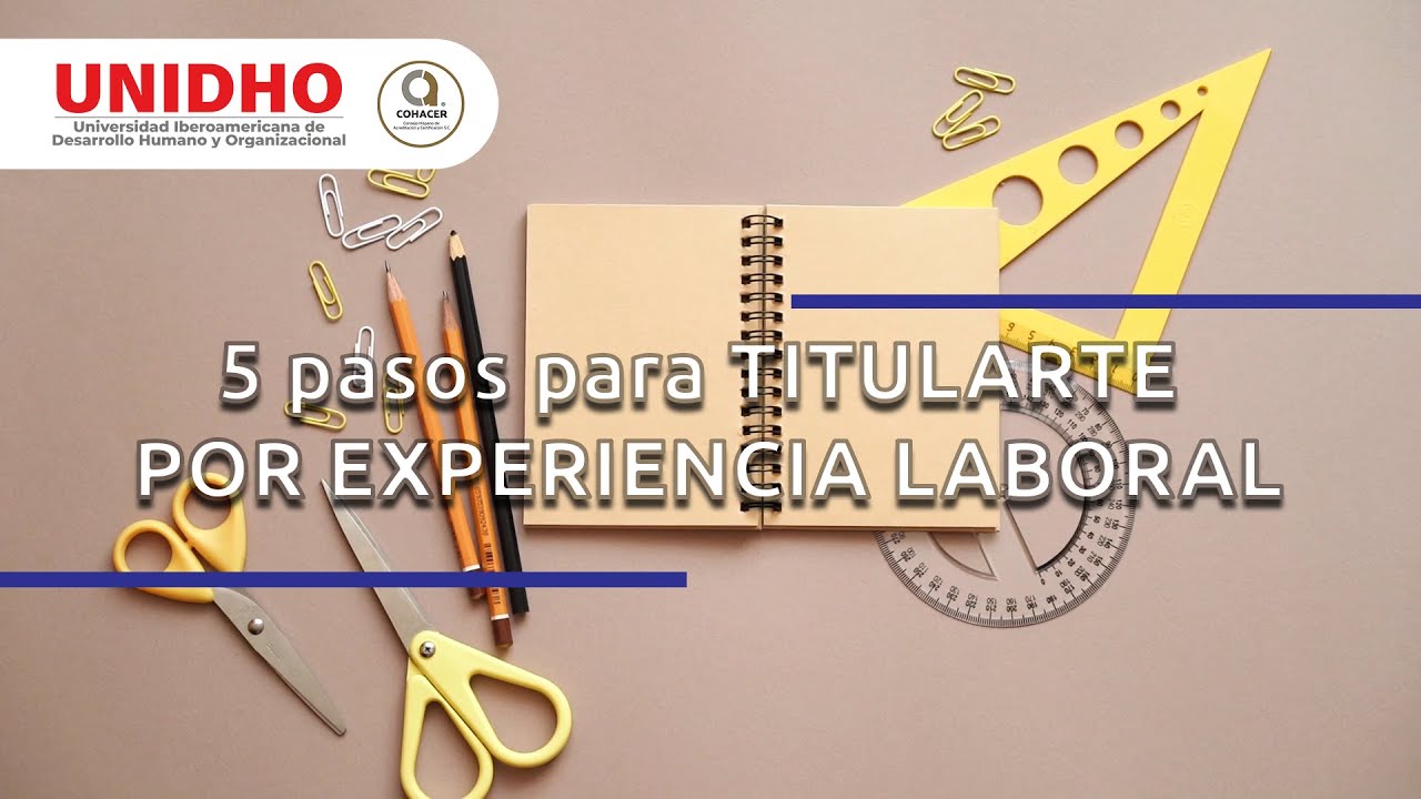 como obtener un titulo profesional por experiencia