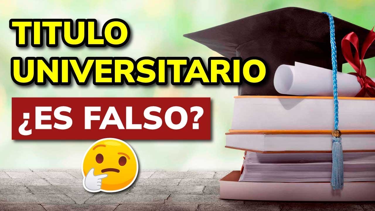como saber si una persona tiene titulo profesional