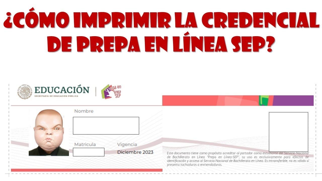 como sacar una credencial de estudiante