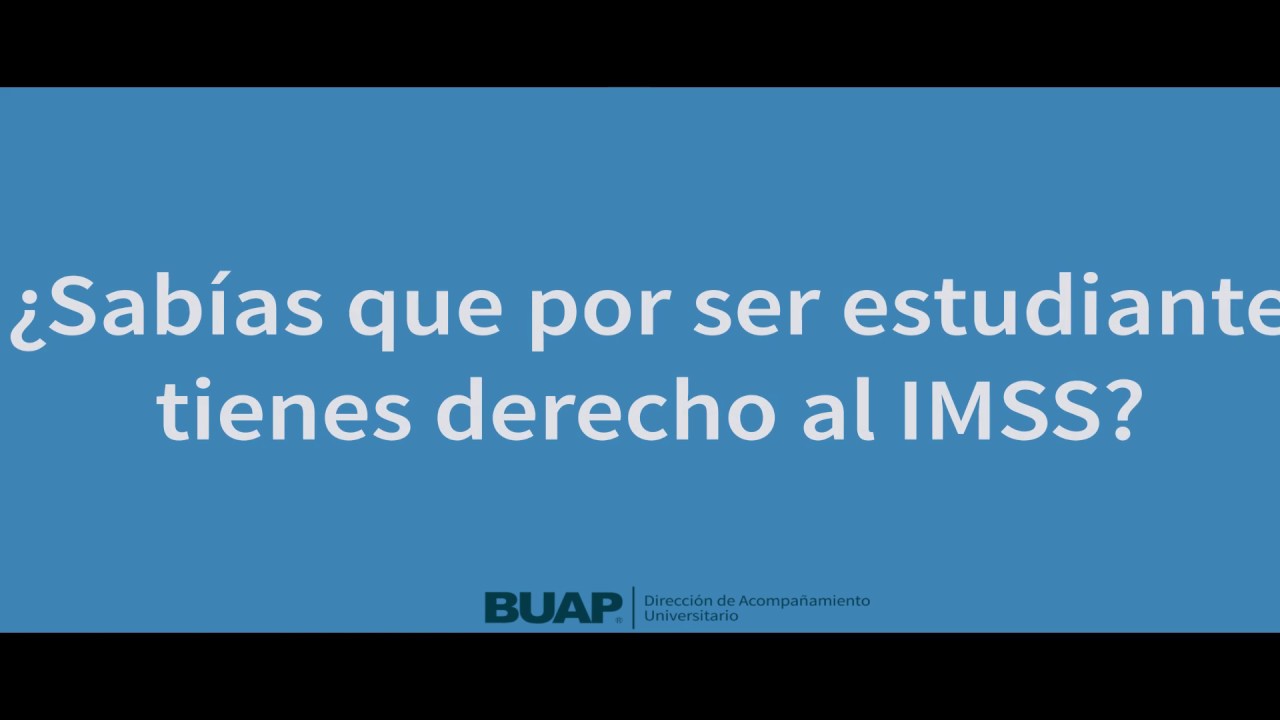 darse de alta en el imss buap