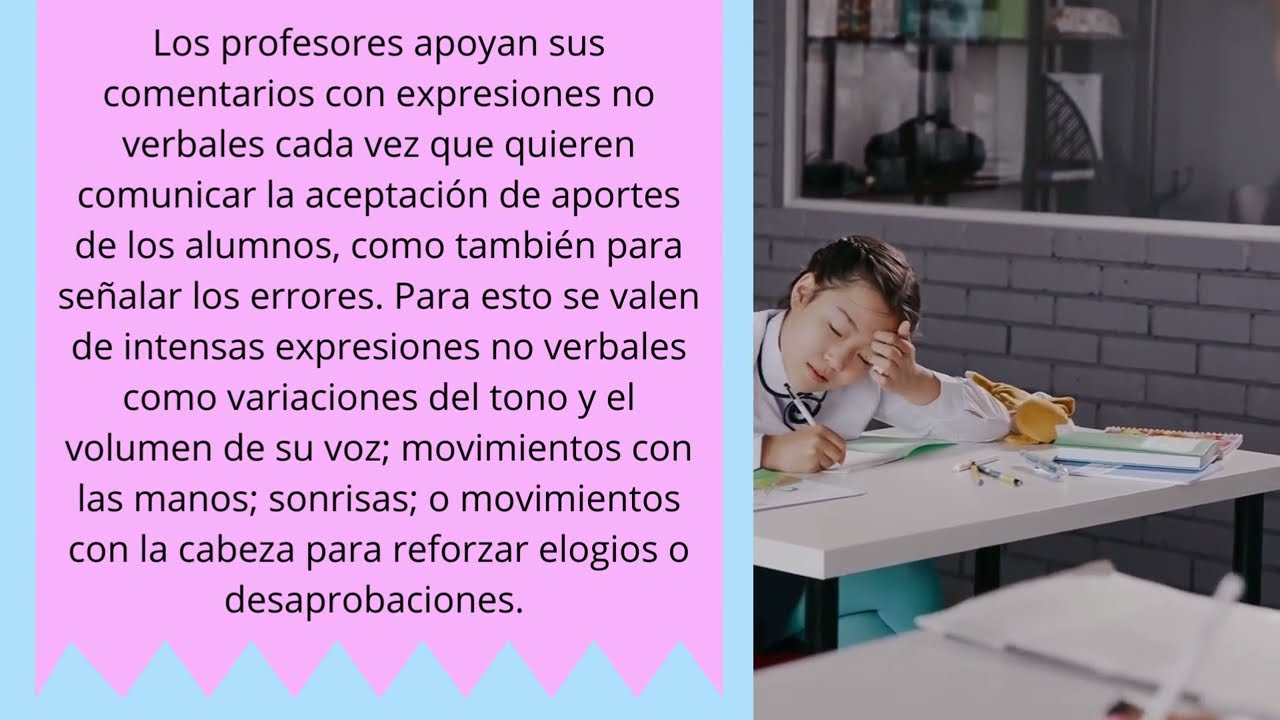 la comunicación no verbal en el aula