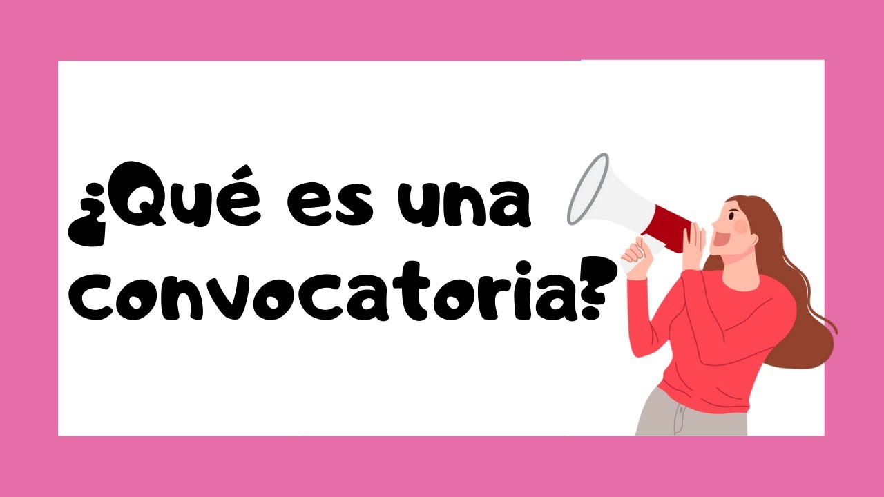 a quienes están dirigidas las convocatorias