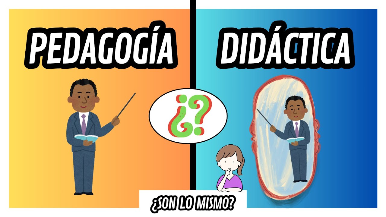 cuadro comparativo entre pedagogía y didáctica