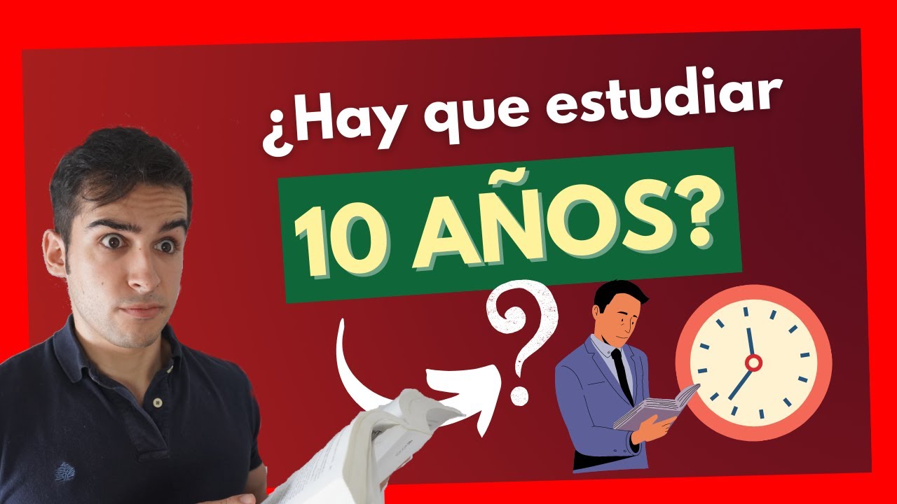 cuantos años es para estudiar derecho