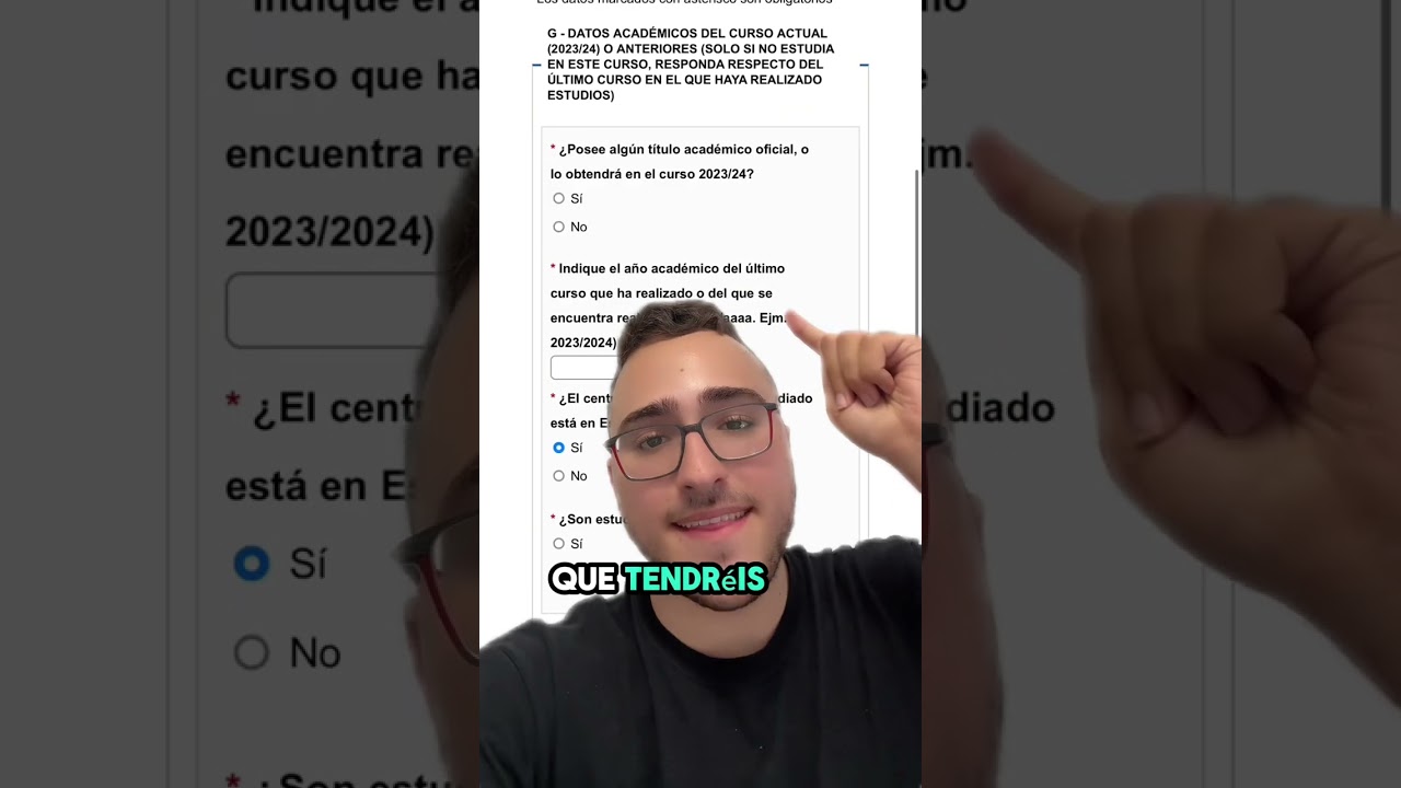 formulario para solicitar una beca escolar