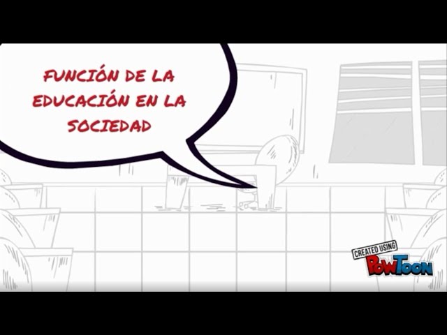 funcion de la educacion en la sociedad