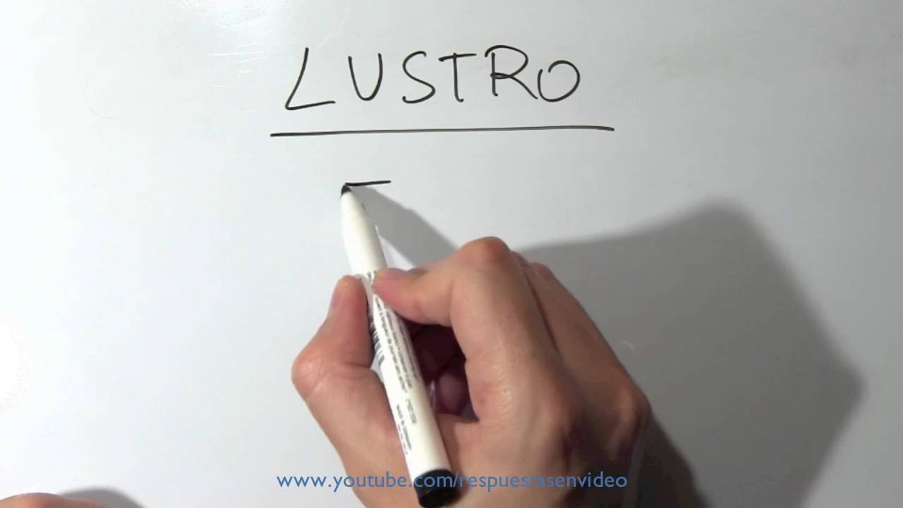 si un quinquenio o lustro equivale a 5 años