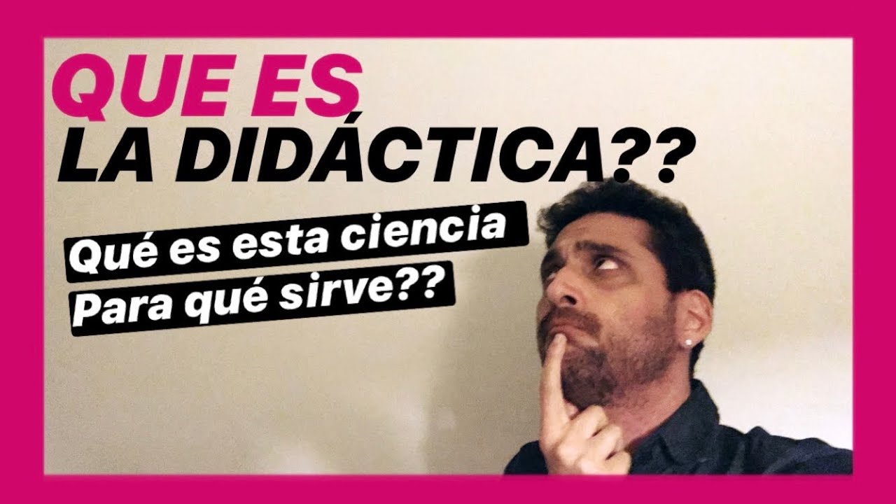 ciencias que se relacionan con la didactica