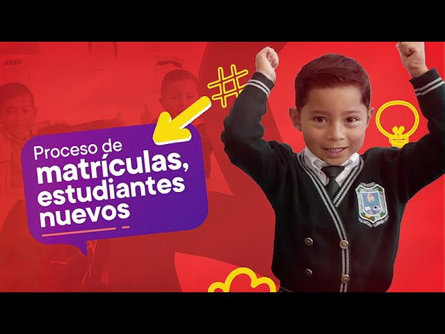 como obtengo la matricula escolar de mi hijo