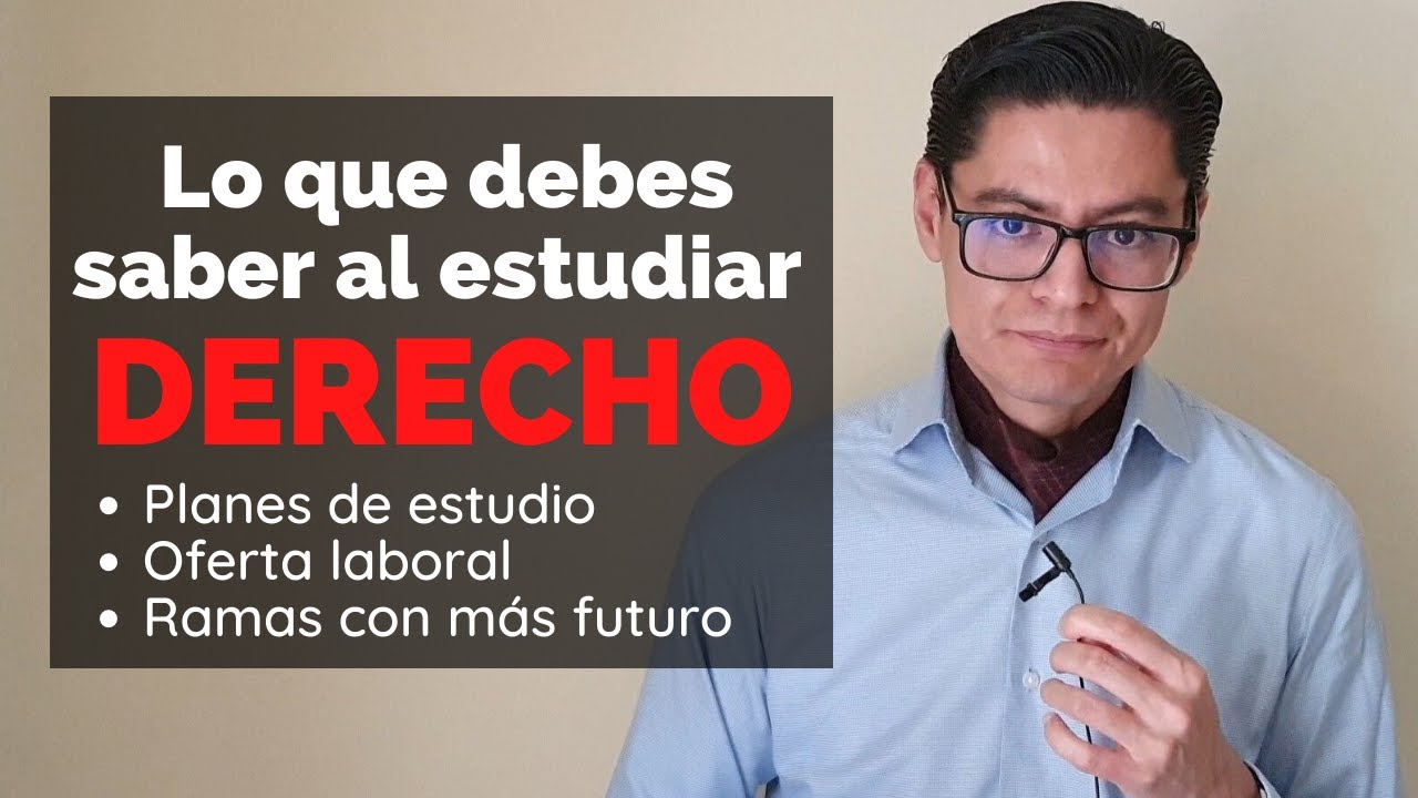 cuáles son las materias de derecho