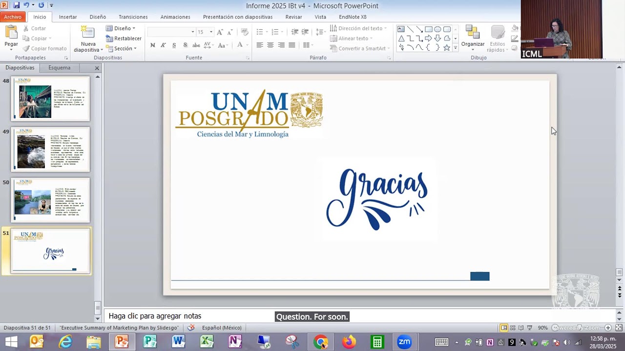 posgrado en ciencias del mar y limnologia