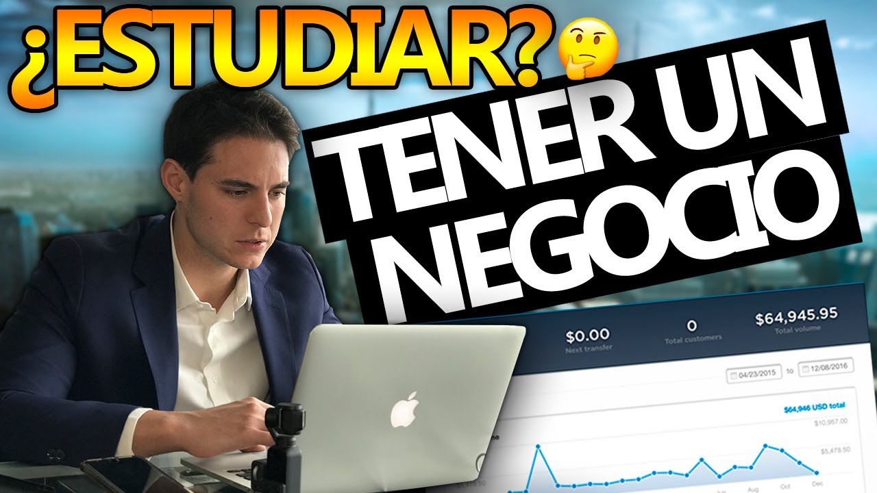que es mejor estudiar o tener un negocio