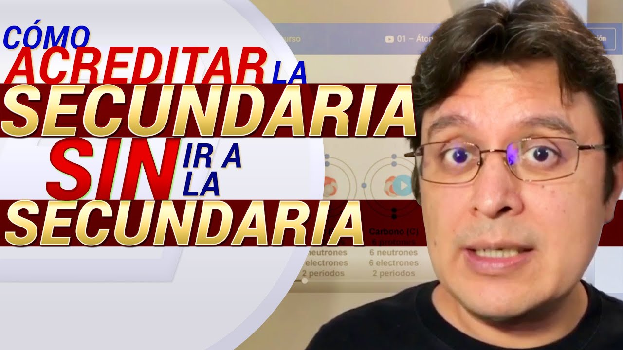 terminar la secundaria en un solo examen