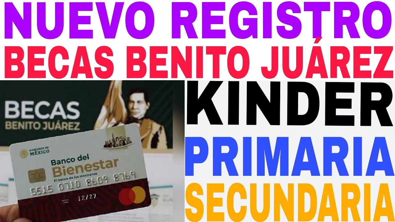 beca de benito juárez para primaria