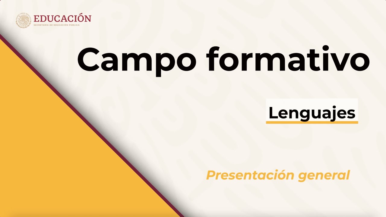 campos formativos de lenguaje y comunicacion