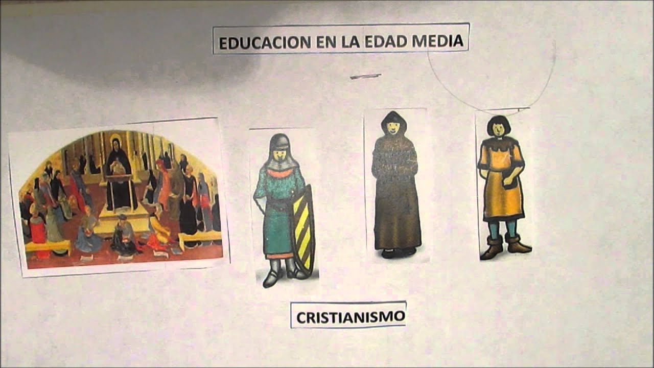 como era la educacion en la edad media