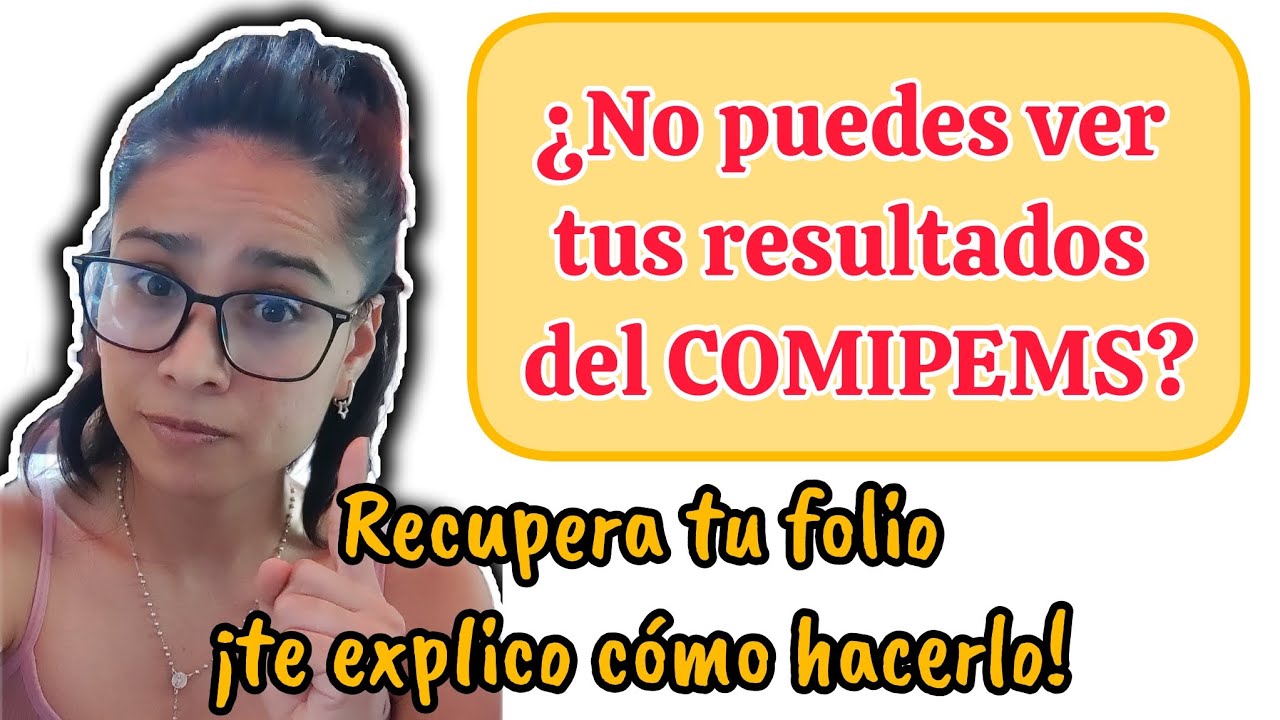 como recuperar mi folio de pre registro comipems