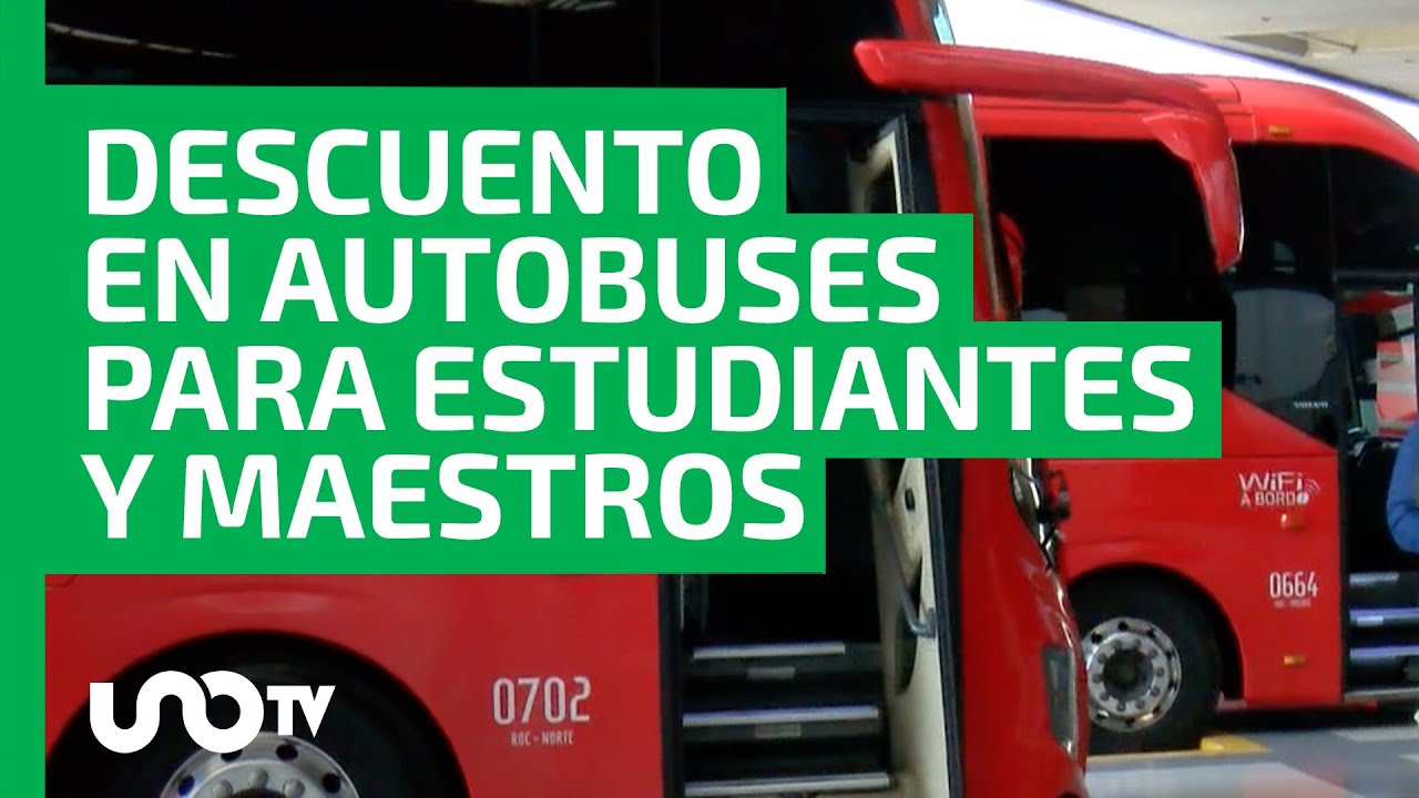 cuando se terminan los descuentos de autobuses