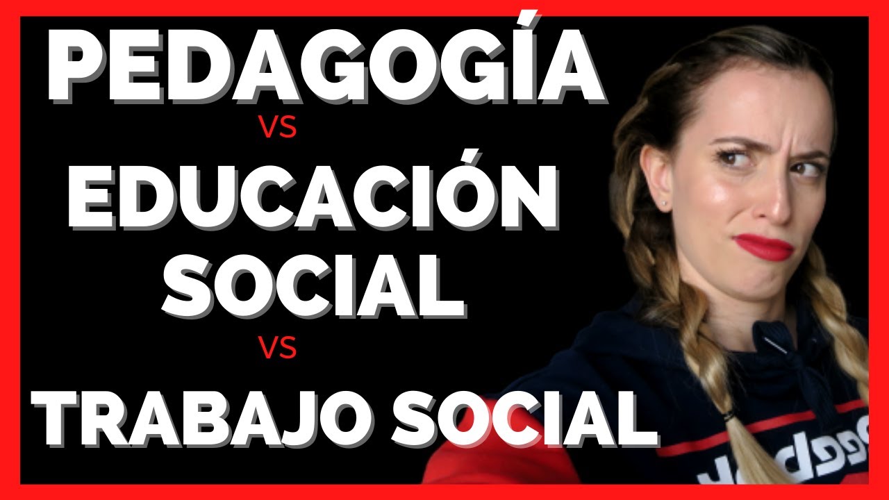 diferencia entre pedagogia y educacion social