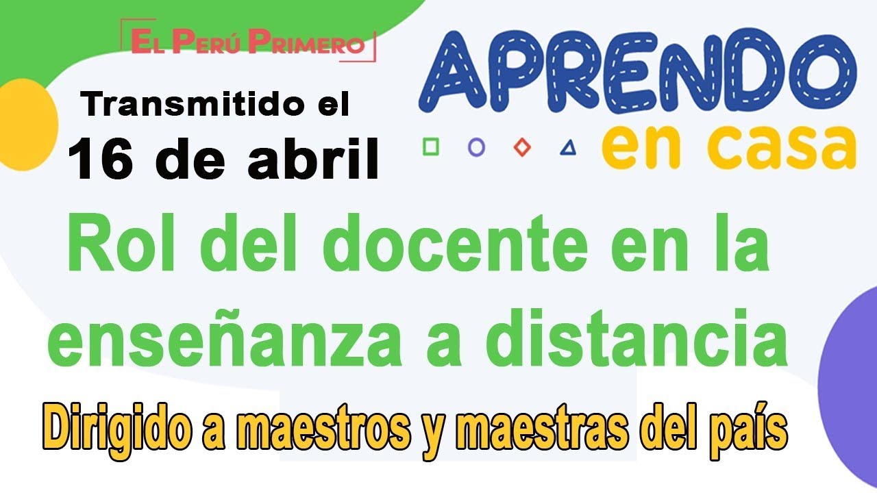 rol del maestro en la educacion a distancia