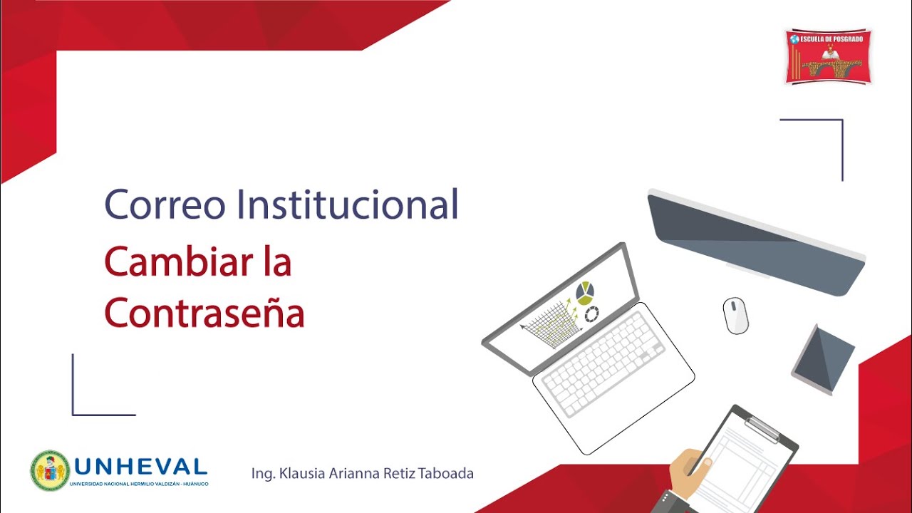 como cambiar la contraseña del correo institucional