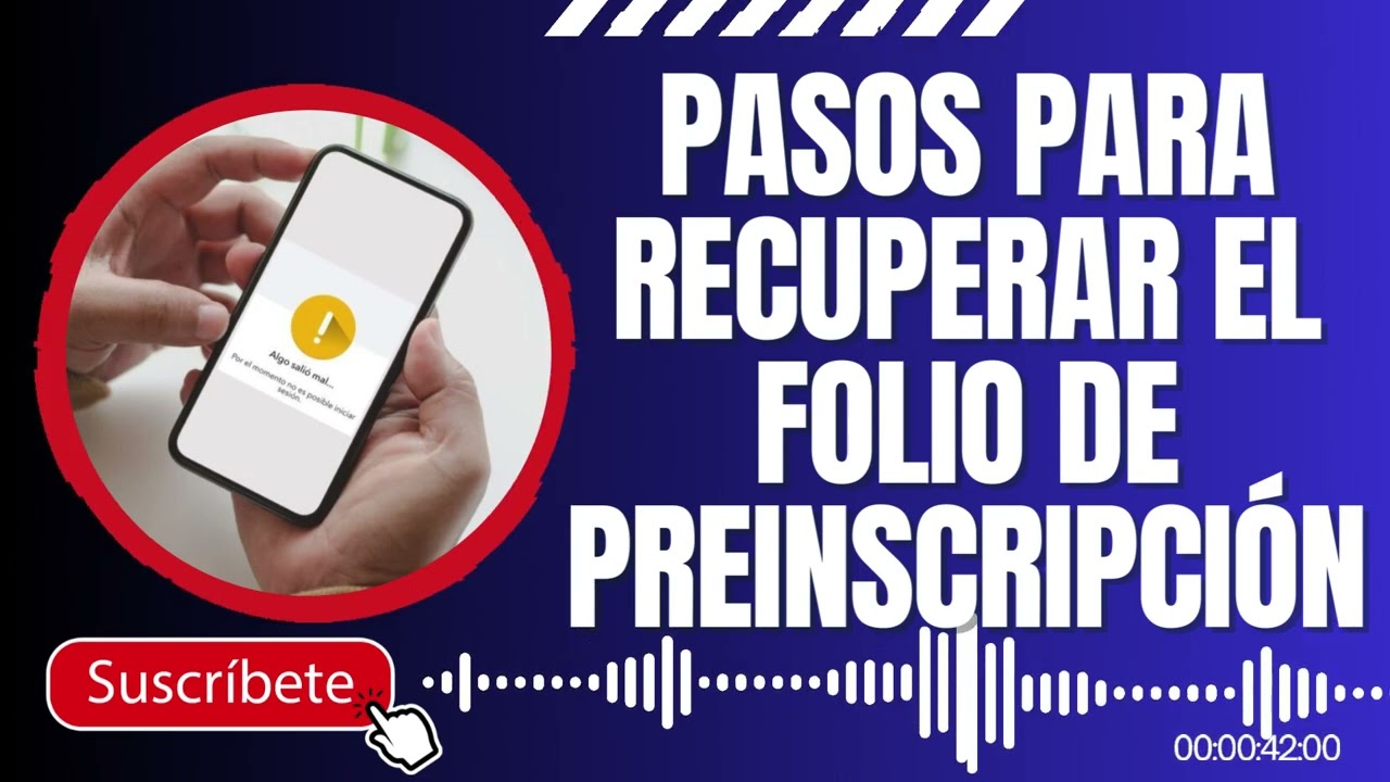 como recuperar el op y el folio de preinscripción