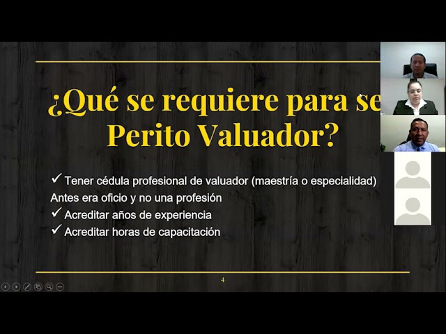 donde estudiar para ser perito valuador