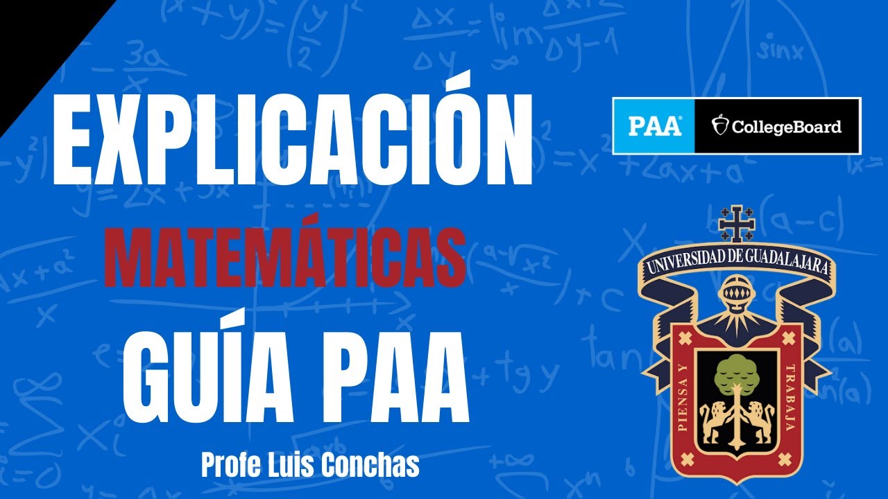 guia para examen de admision udg