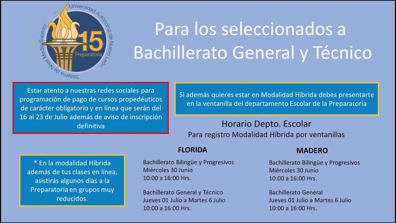 pasos a seguir para entrar ala preparatoria