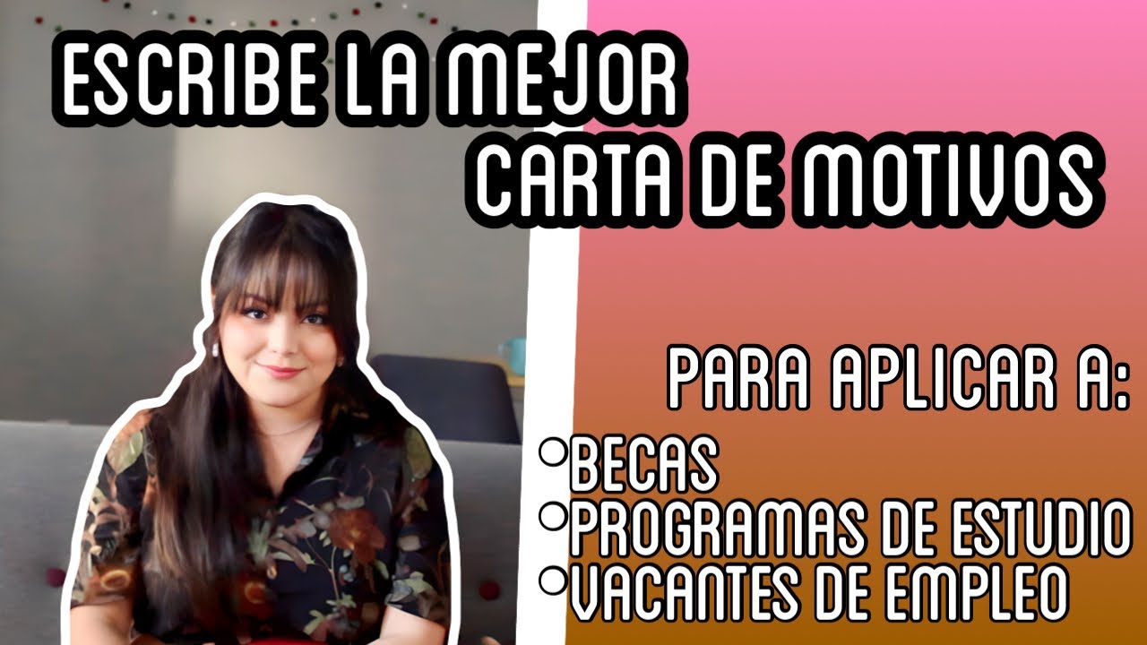 que es una carta de motivos