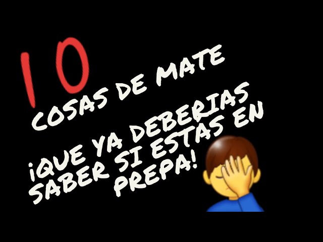 que materias se llevan en preparatoria