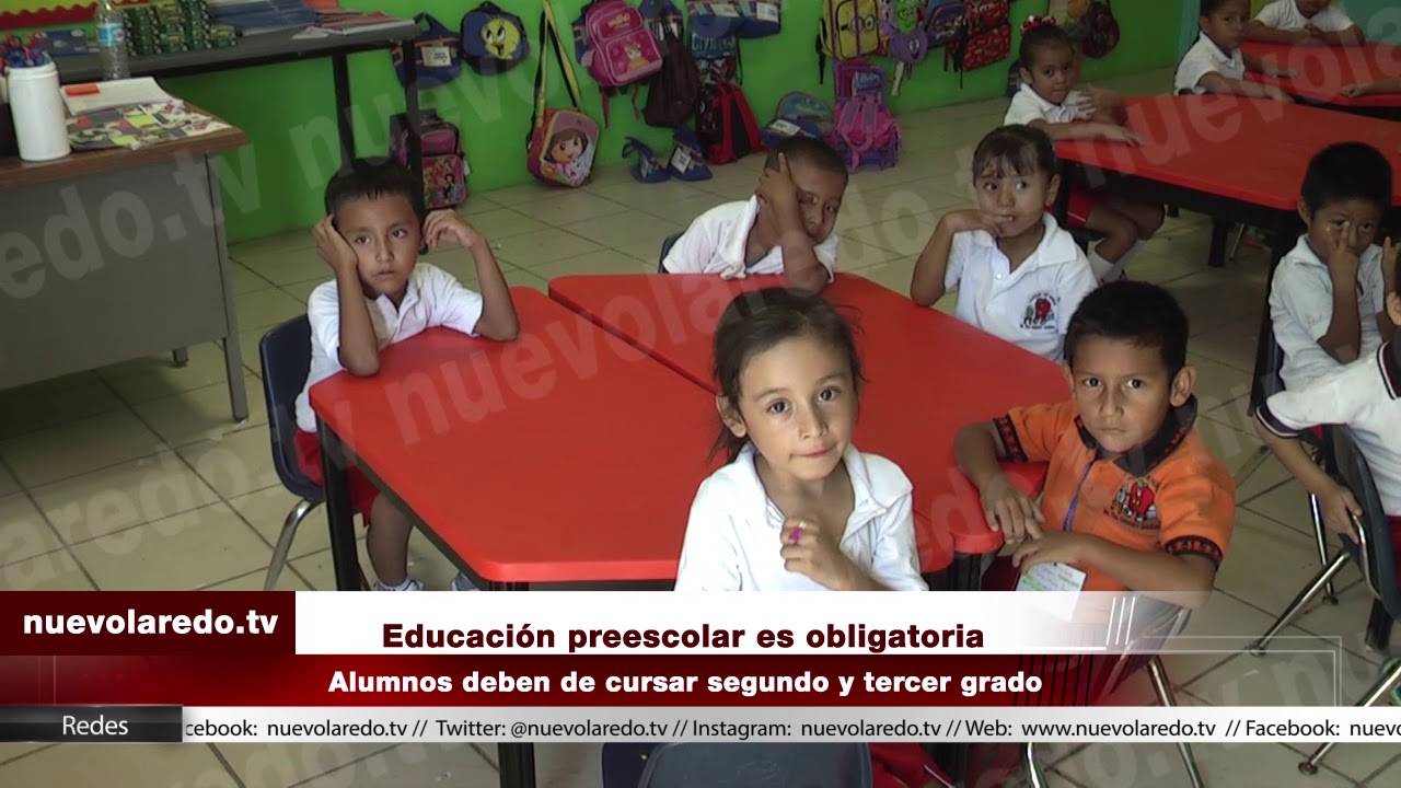 a que edad es obligatorio el kinder