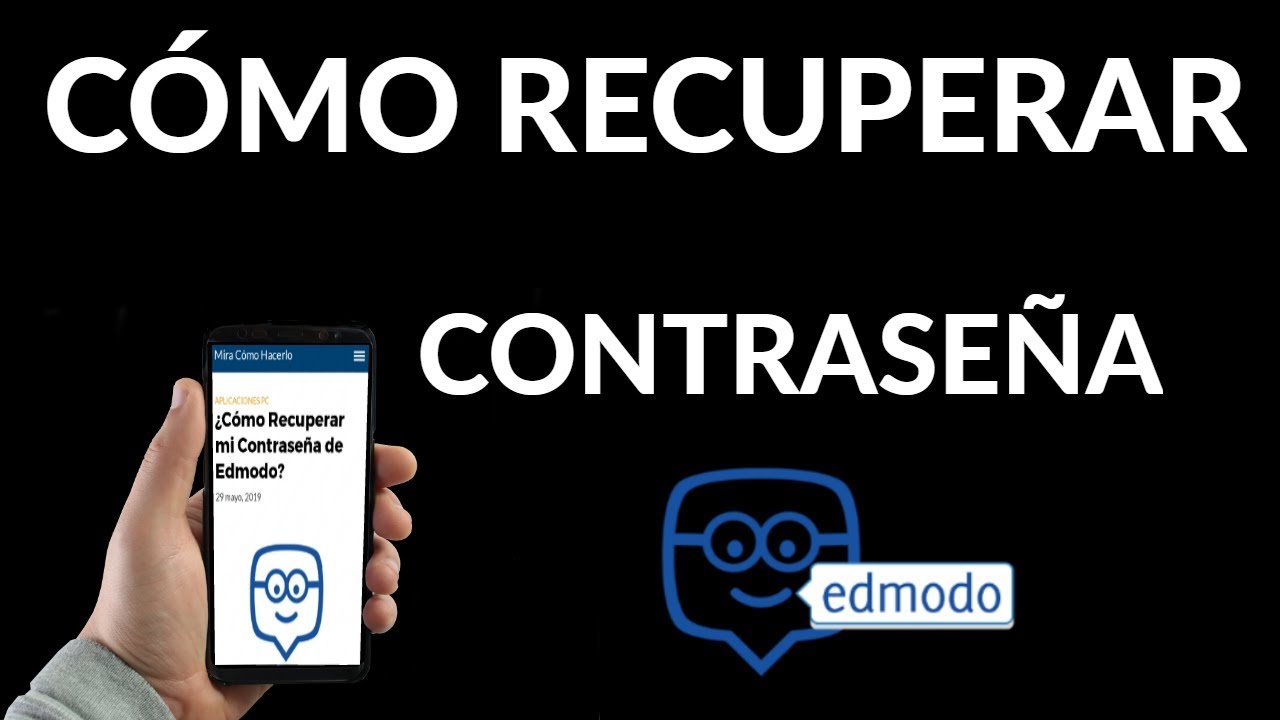 como saber la contraseña de edmodo