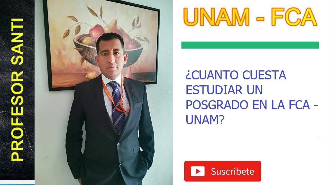 costo de maestria en la unam