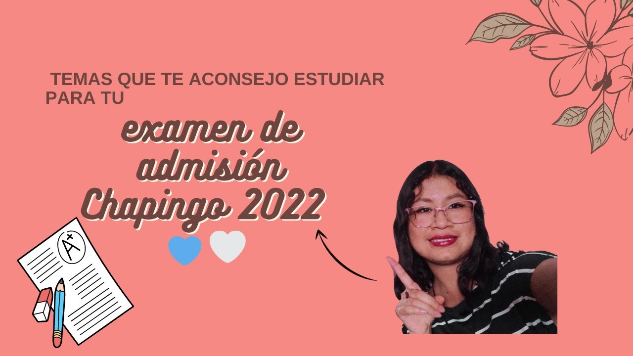 guia para examen de admision uach