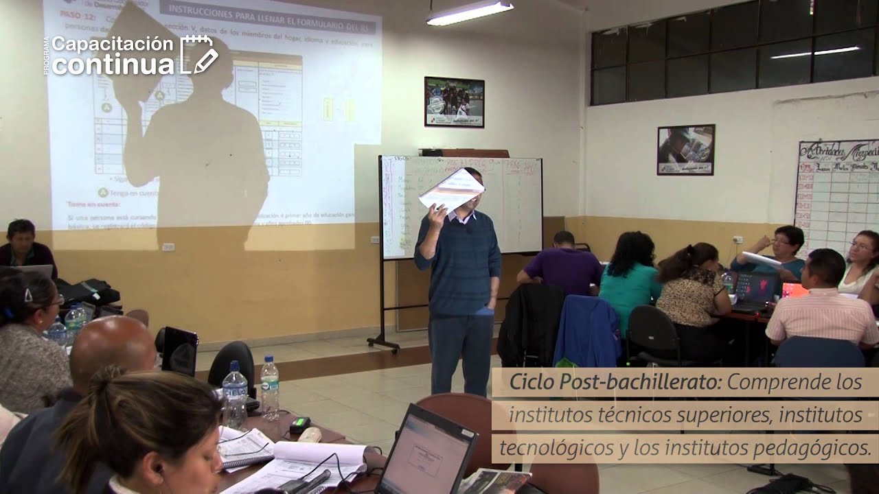 que es el nivel de instruccion